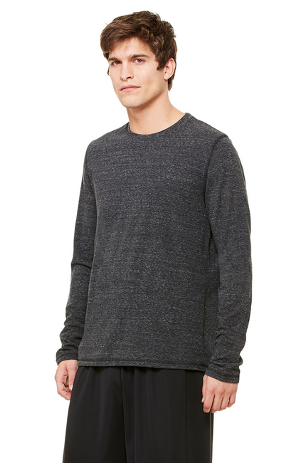 Long Sleeve Triblend T-Shirt - Charcoal Heather Triblend