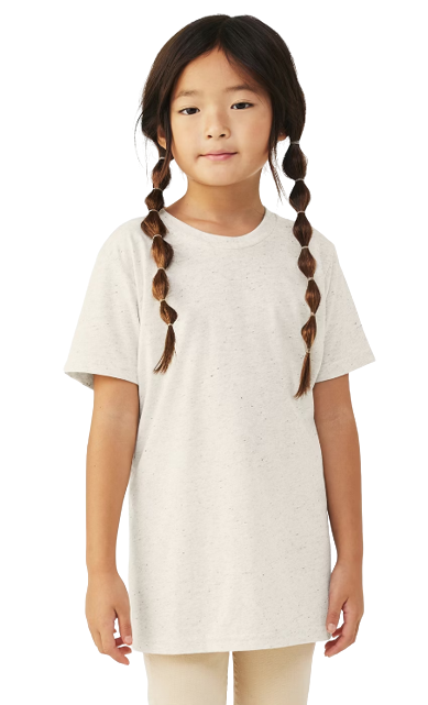Youth Triblend Short-Sleeve T-Shirt - Oatmeal Triblend