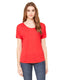 Bella + Canvas 8816 - Women's Slouchy T-Shirt - Red