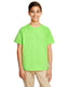 Gildan G645B - Youth Softstyle�� 4.5 oz. T-Shirt - Lime