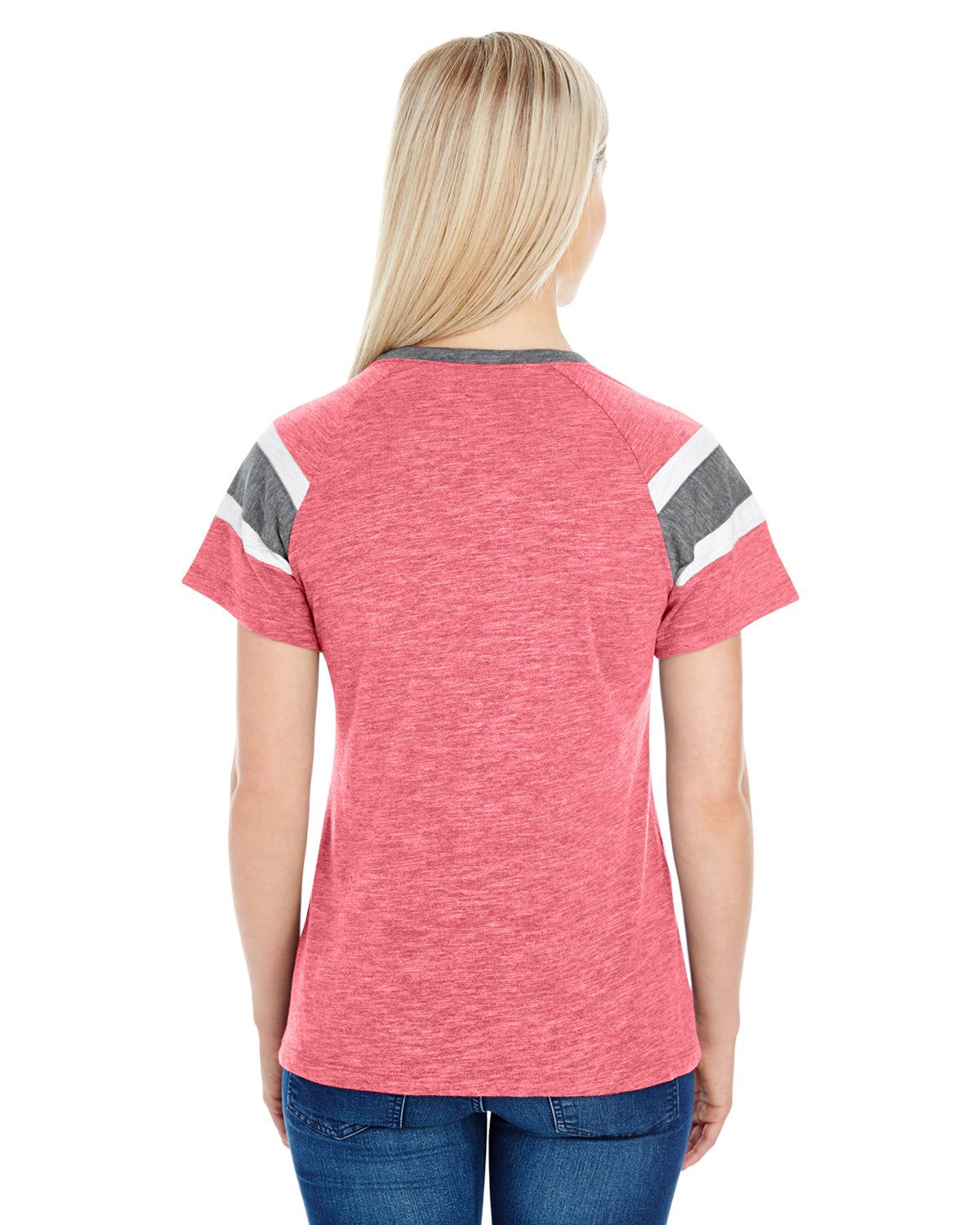 Women's Fanatic Short-Sleeve T-Shirt - Red / Slate / White