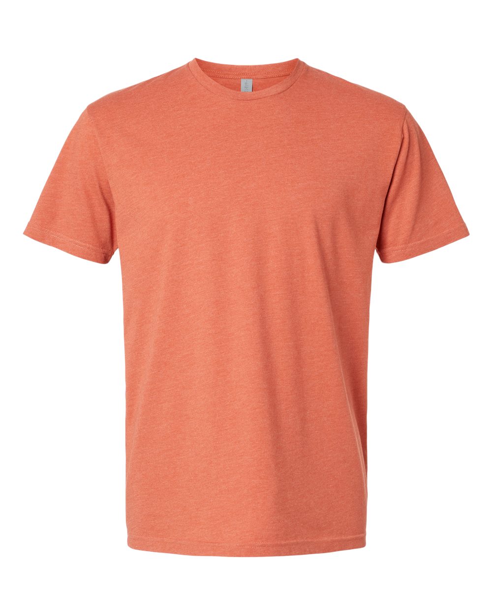 Unisex CVC Crewneck T-Shirt - Heather Redwood