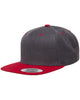 Dark Heather / Red