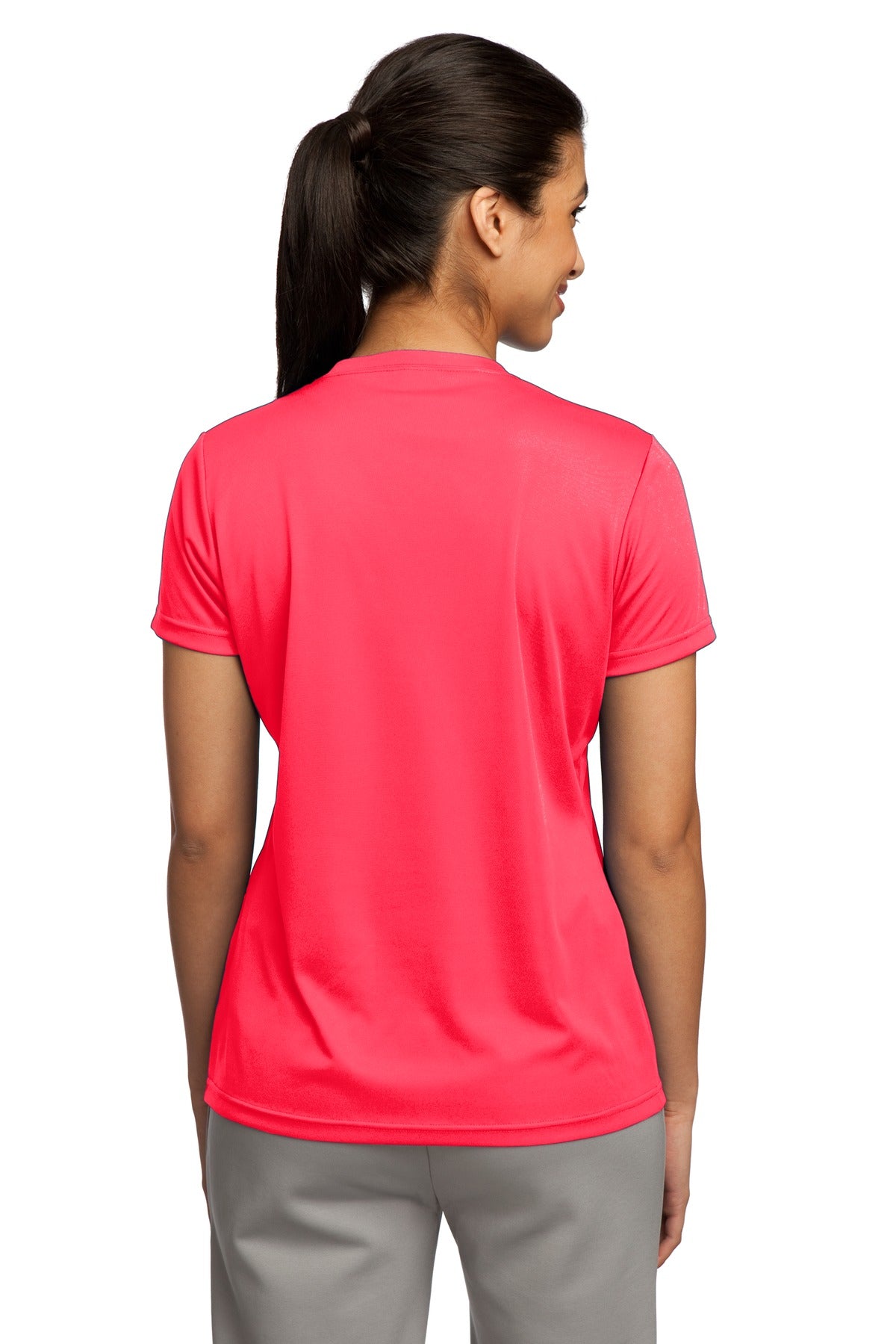 Women's PosiCharge Competitor Tee - Hot Coral
