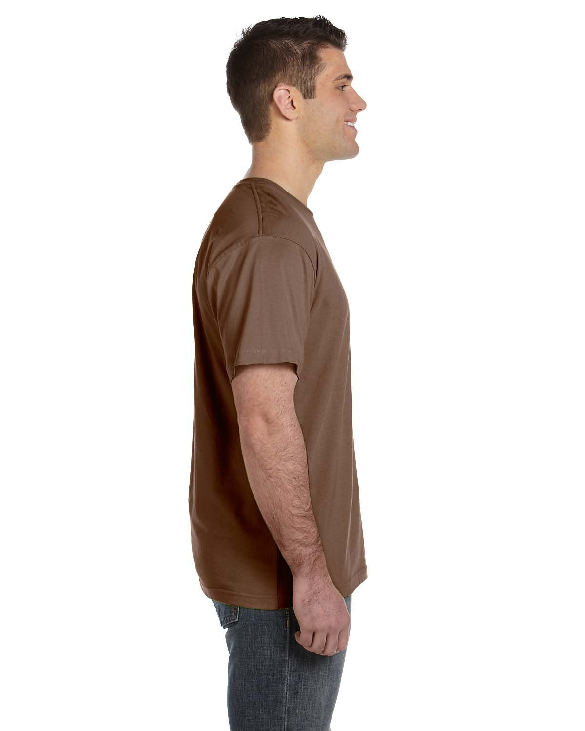 Unisex Fine Jersey T-Shirt - Brown