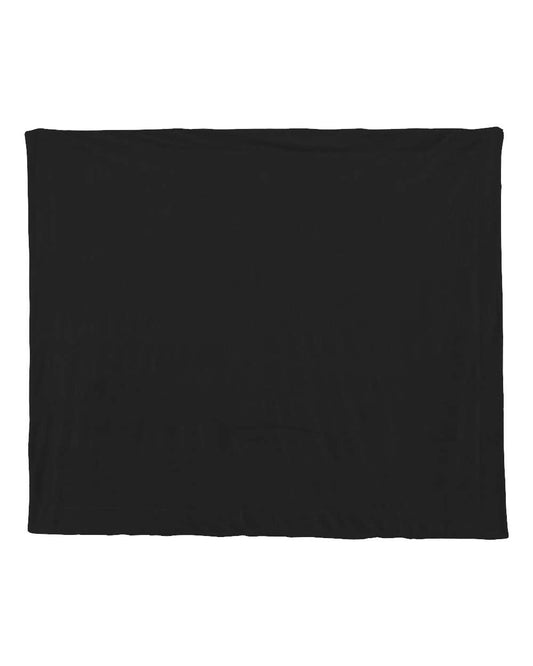 Mink Sherpa Blanket - Black