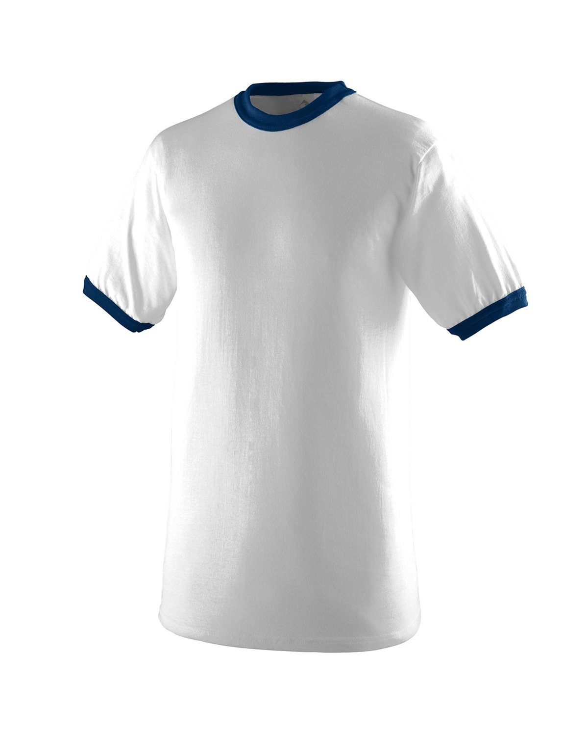 50/50 Ringer T-Shirt - White / Navy