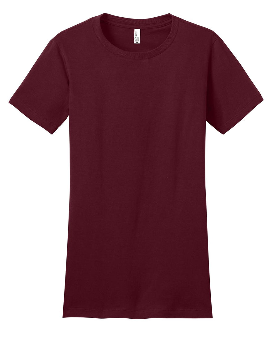 Women's Fitted The Concert Tee - Maroon
