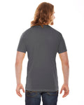Unisex Poly-Cotton USA Made Crewneck T-Shirt - Asphalt