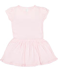 Toddler Baby Rib Dress - Ballerina