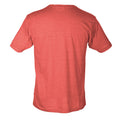 Unisex Poly-Rich Tee - Heather Red