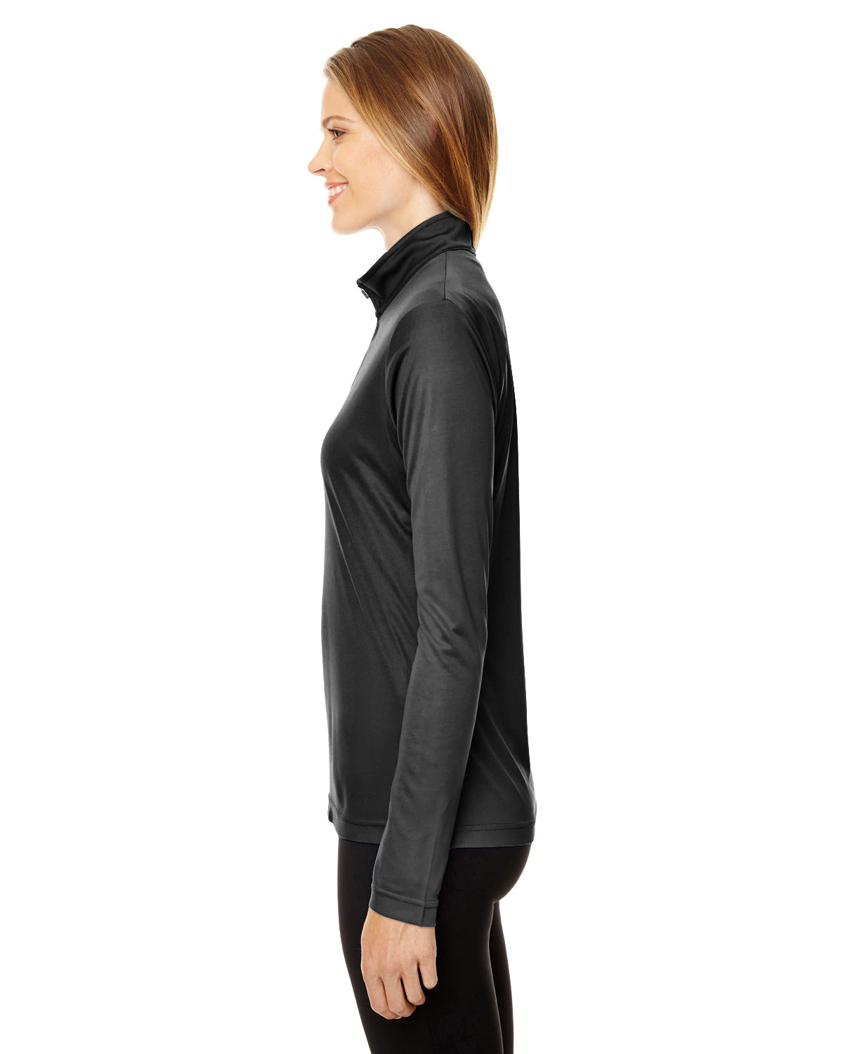 Women's Zone Performance Quarter-Zip - Black