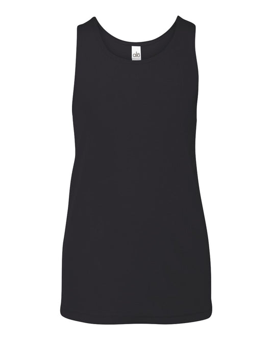 Youth Mesh Tank - Black