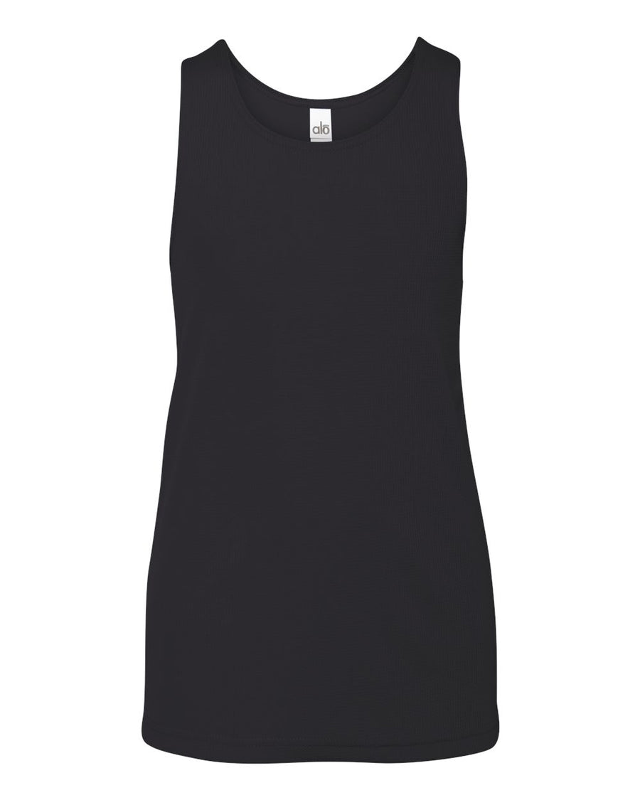 Youth Mesh Tank - Black