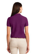 Women's Silk Touch Polo - Deep Berry