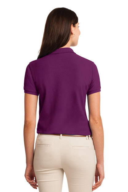 Women's Silk Touch Polo - Deep Berry