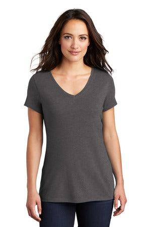 Women's Perfect Tri V-Neck Tee - Heather Charcoal