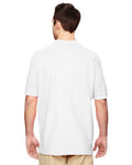 Unisex Premium Cotton®  Double Piqué Polo - White