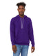 Bella + Canvas 3719 - Unisex Sponge Fleece Pullover Hoodie - Team Purple