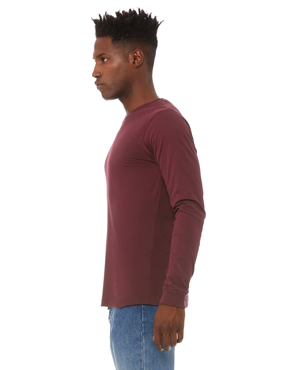 Unisex Jersey Long-Sleeve T-Shirt - Maroon
