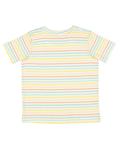 Toddler Fine Jersey T-Shirt - Sunkissed Stripe