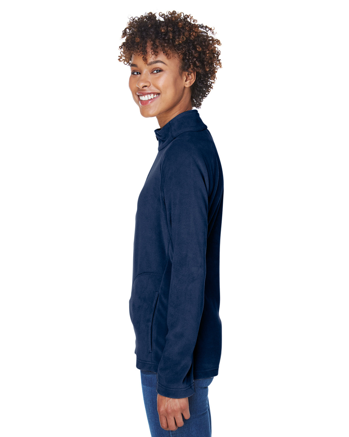Women's Campus Microfleece Jacket - Sport Dark Navy