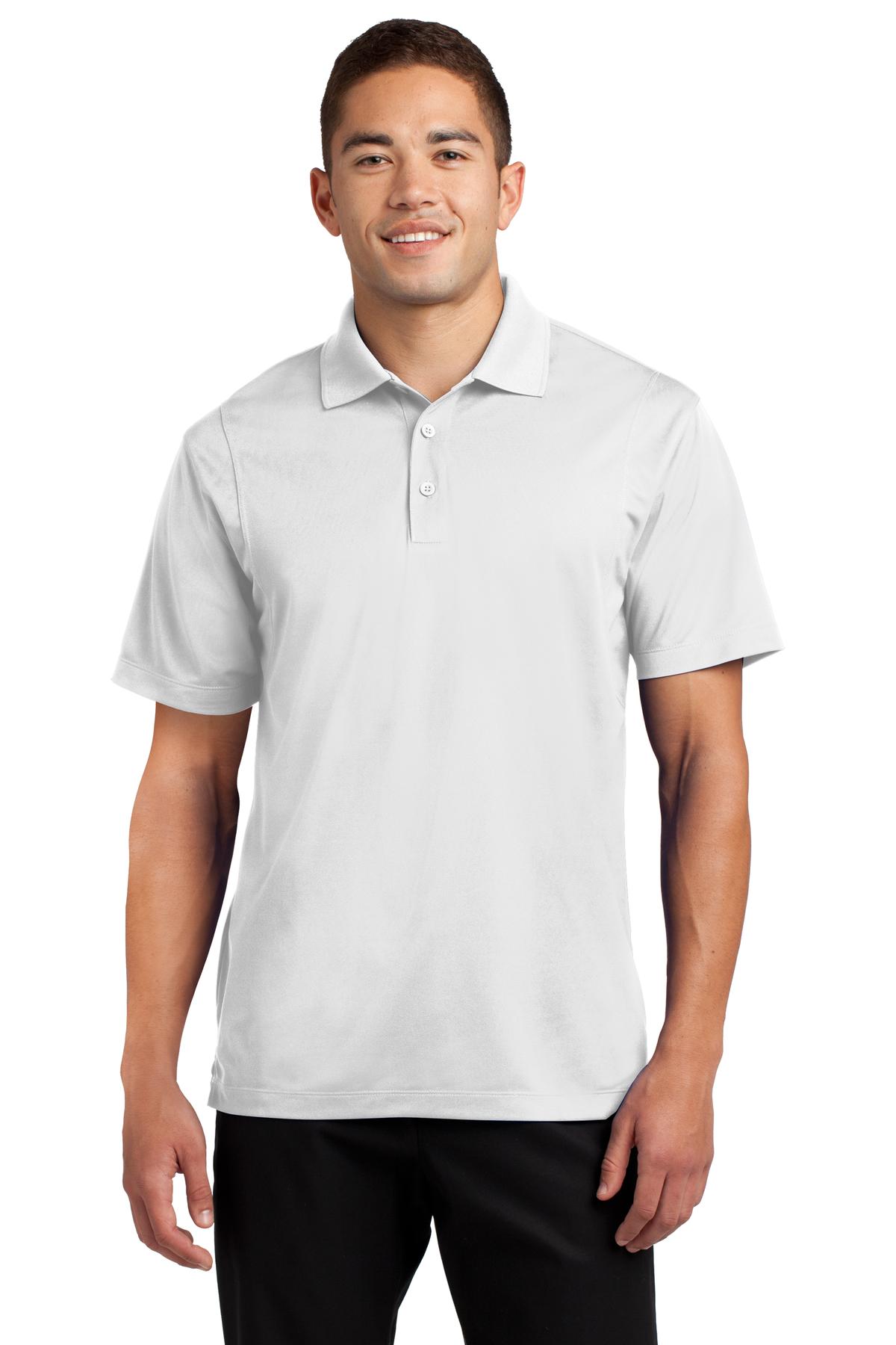 Men's Micropique Sport-Wick Polo - White