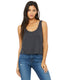 Bella + Canvas 8880 - Women's Flowy Boxy Tank - Dark Gray