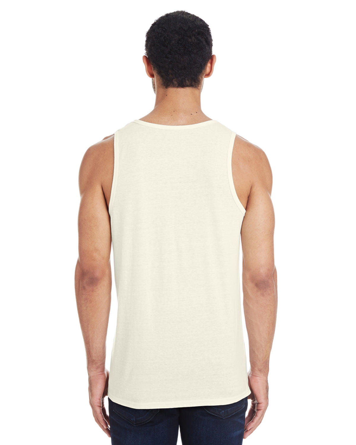 Unisex Triblend Tank - Cream Triblend
