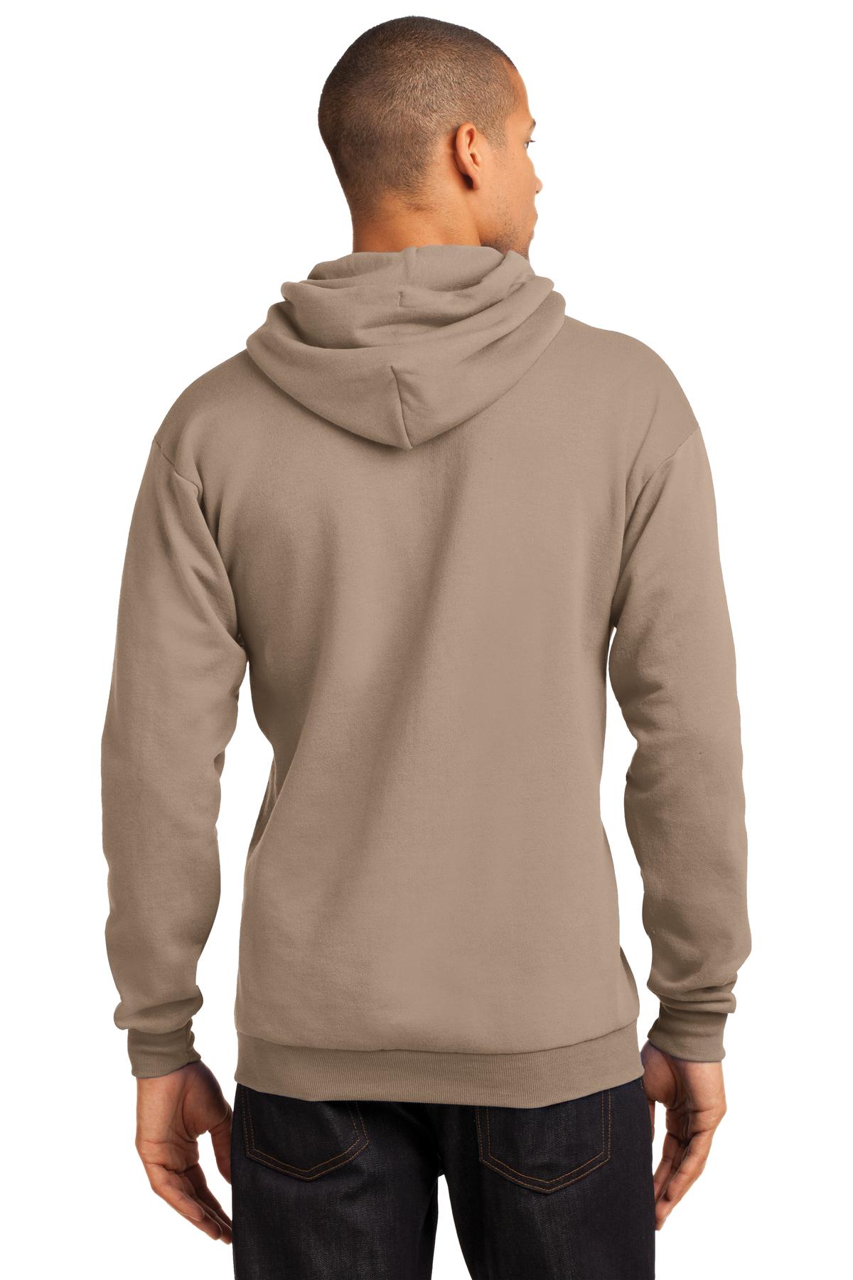 Unisex Core Fleece Pullover Hoodie - Sand