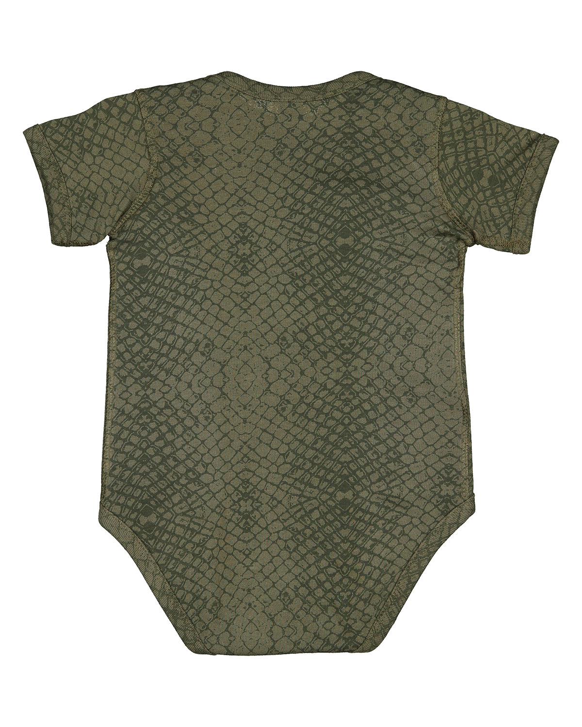 Infant Fine Jersey Bodysuit - Green Reptile