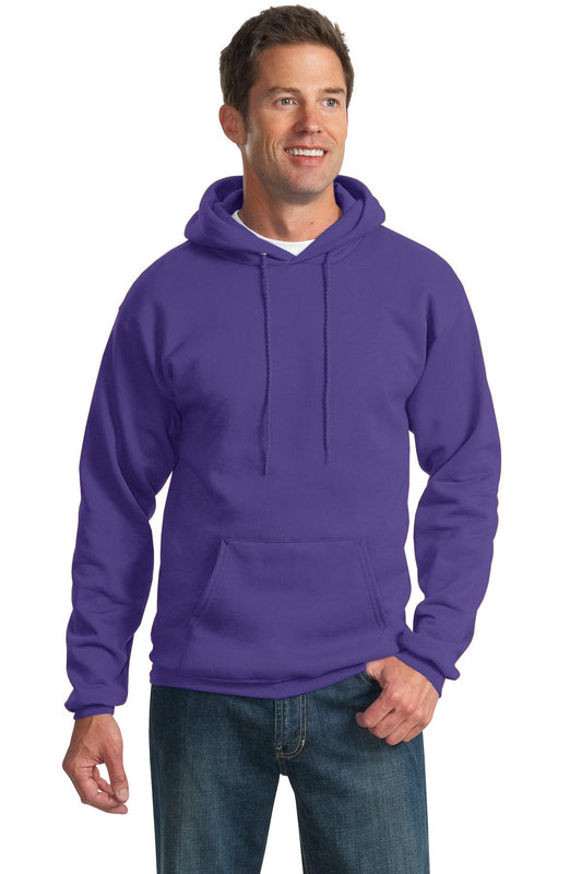 Unisex Essential Fleece Pullover Hoodie - Purple