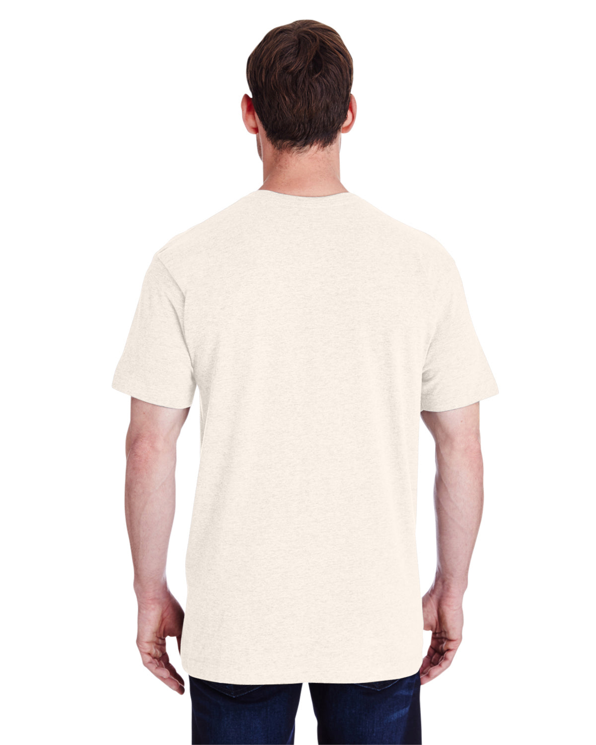 Unisex Fine Jersey T-Shirt - Natural Heather