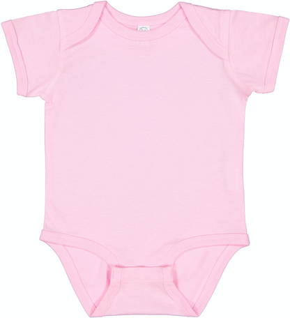 Infant Fine Jersey Bodysuit - Pink