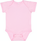 Rabbit Skins 4424 - Infant Fine Jersey Bodysuit - Pink