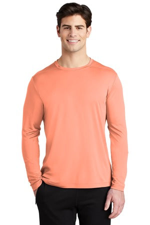 Unisex Posi-UV Pro Long Sleeve Tee - Soft Coral