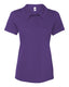 All Sport W1709 - Women's Performance 3-Button Mesh Sport Shirt - Sport Purple
