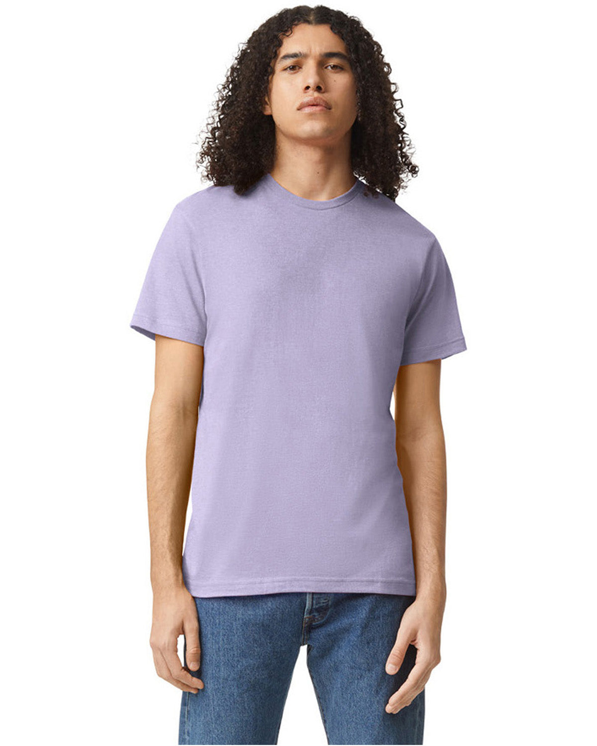 Unisex CVC T-Shirt - Heather Lilac