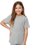 Youth Fine Jersey T-Shirt - Heather Grey