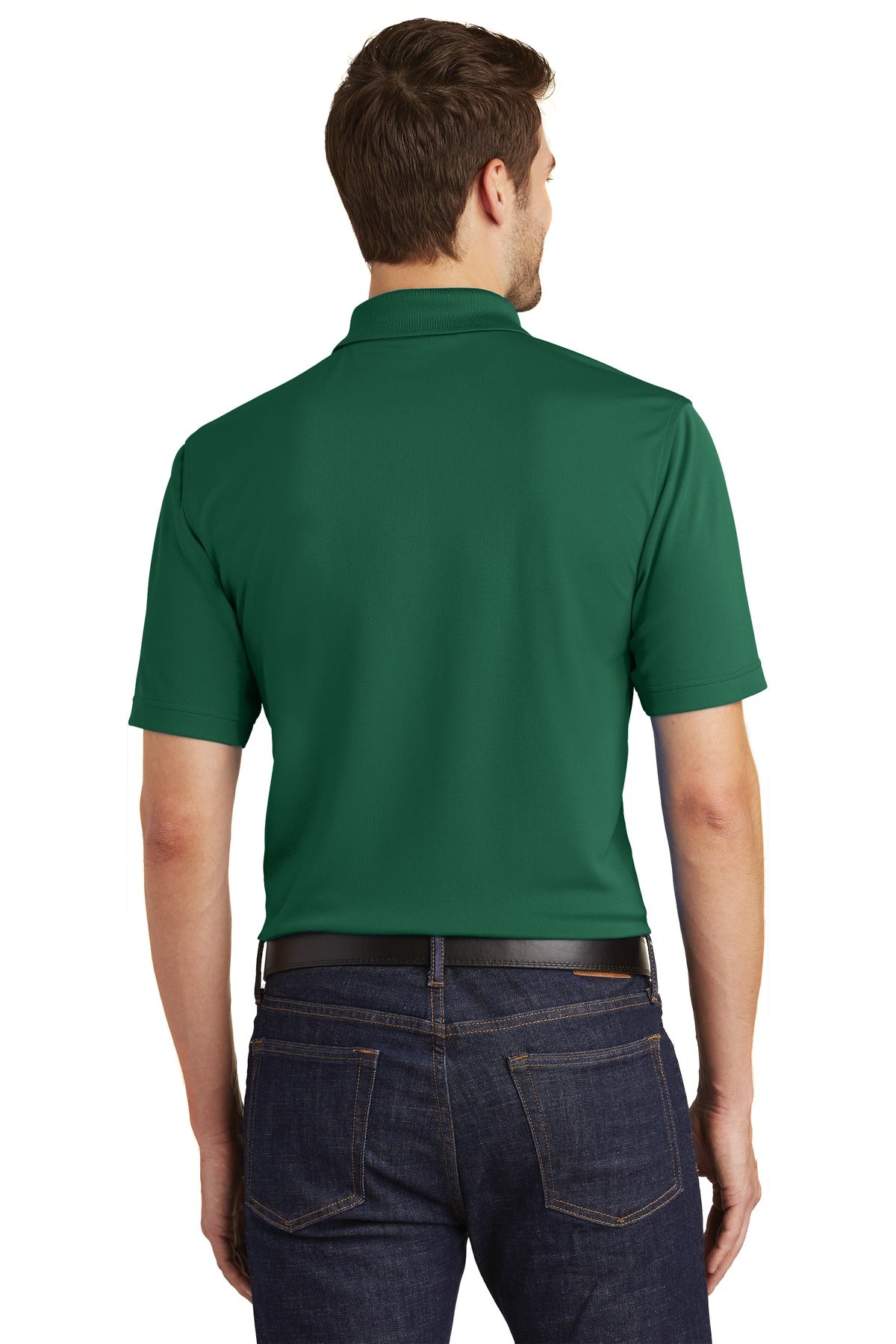 Unisex Dry Zone UV Micro-Mesh Polo - Deep Forest Green