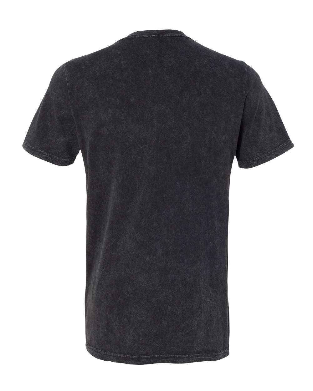 Unisex Jersey Short-Sleeve V-Neck T-Shirt - Black Mineral Wash