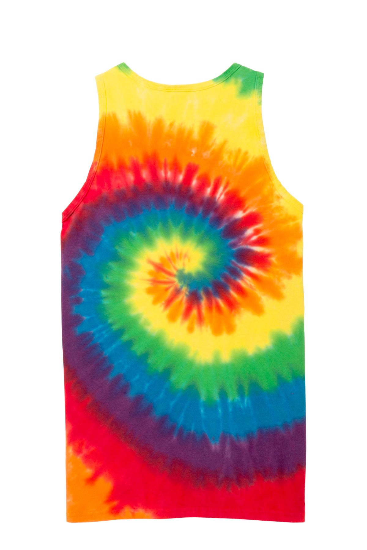 Unisex Tie-Dye Tank Top - Rainbow