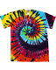 Tie-Dye CD100Y - Youth 100% Cotton T-Shirt - Lava Lamp