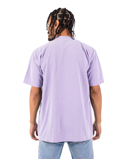 Garment-Dyed Crewneck T-Shirt - Pastel Purple