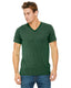 Bella + Canvas 3415C - Unisex Triblend V-Neck T-Shirt - Grass Green Triblend