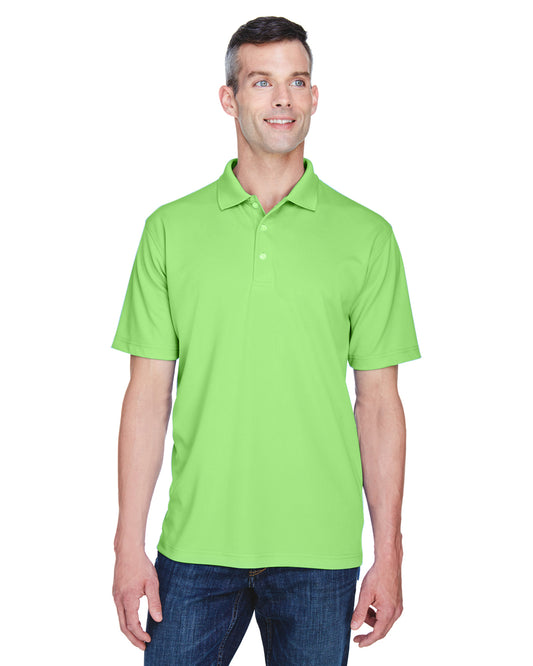 Men's Cool & Dry Stain-Release Performance Polo - Light Green