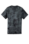 Unisex Crystal Tie-Dye Tee - Black