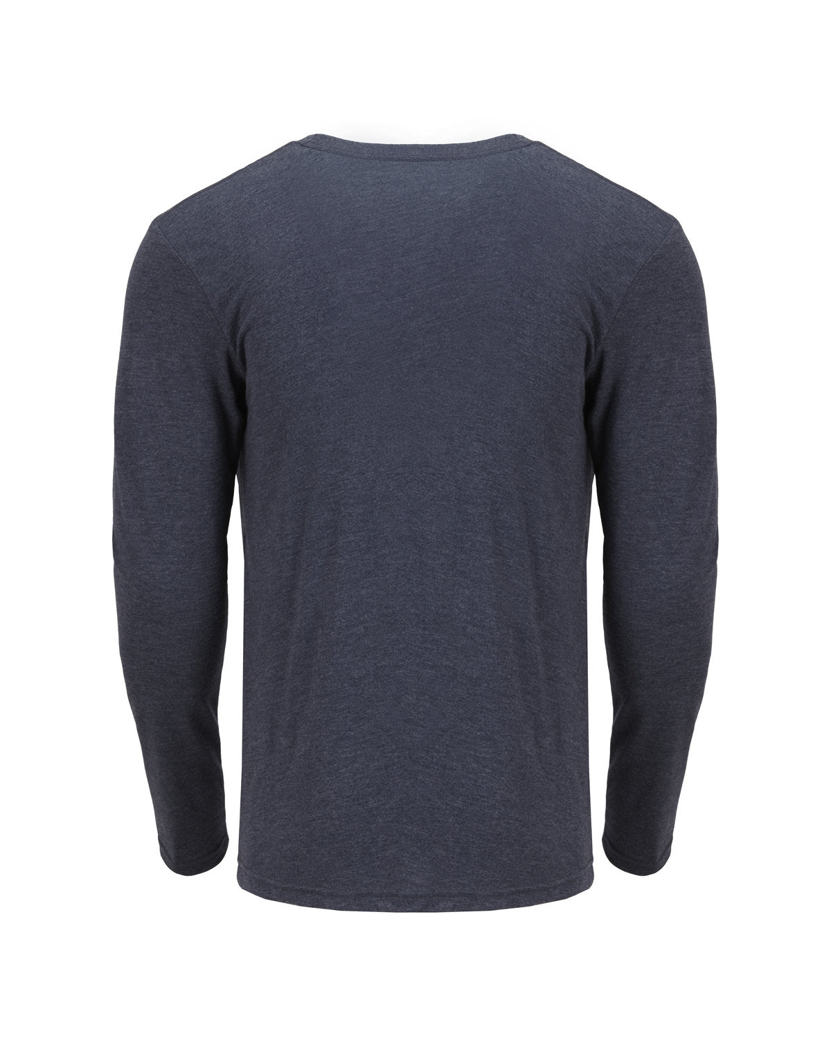 Men's Triblend Long-Sleeve Crew - Vintage Navy