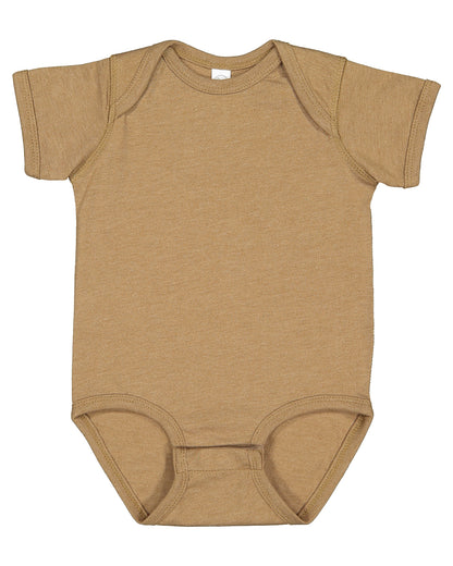 Infant Fine Jersey Bodysuit - VIN COYOTE BRWN