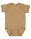 Rabbit Skins 4424 - Infant Fine Jersey Bodysuit - VIN COYOTE BRWN